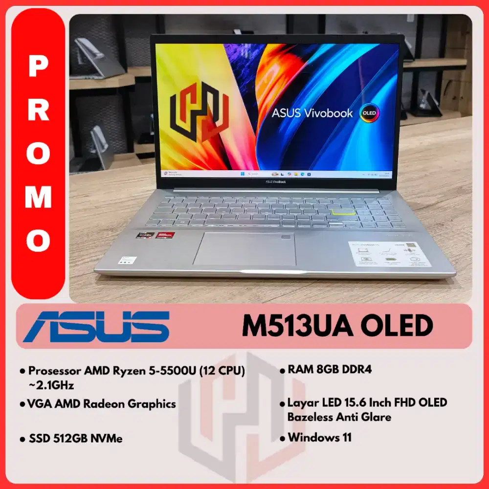 ASUS M513UA OLED AMD Ryzen 5 Normal