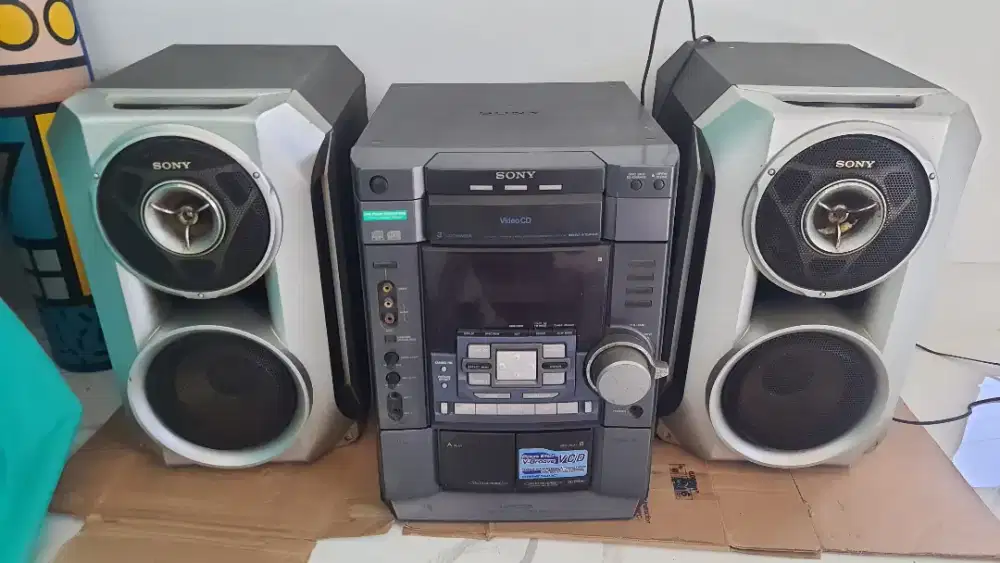 Mini Compo Kompo SONY VX888 + speaker