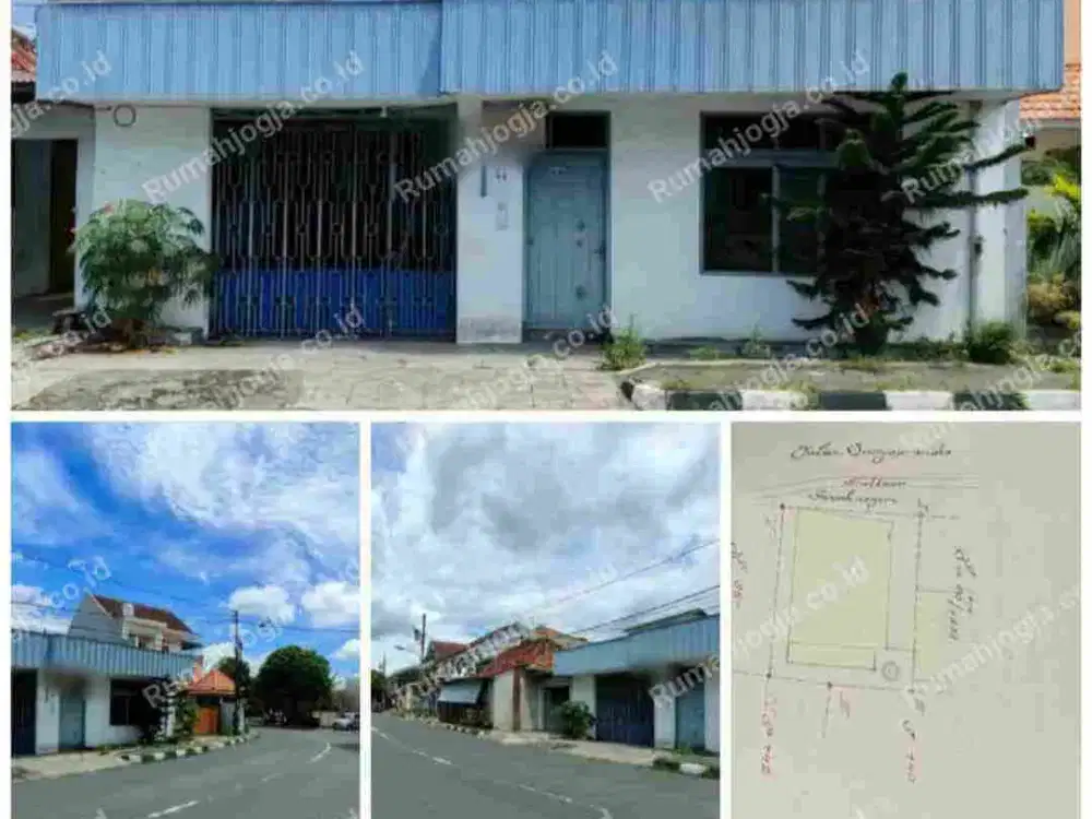 tanah super istimewa pusat kota Jogja area malioboro