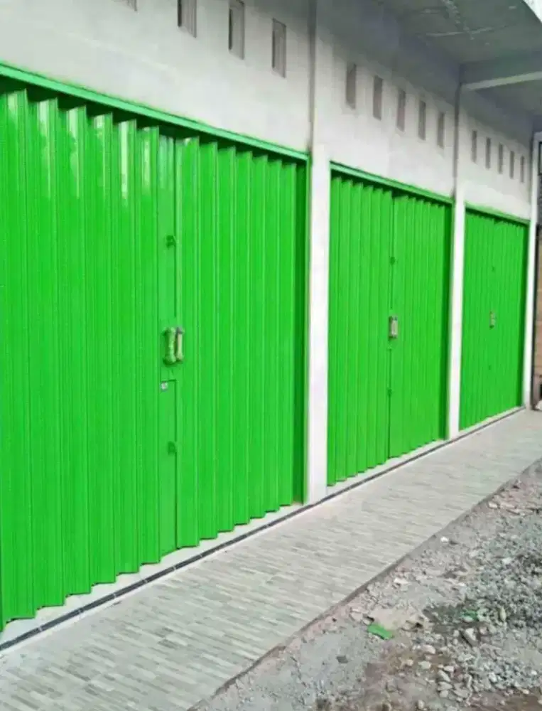 Pintu Rolling Door Folding Gate Pintu Ruko Kios dan Garasi Sliding