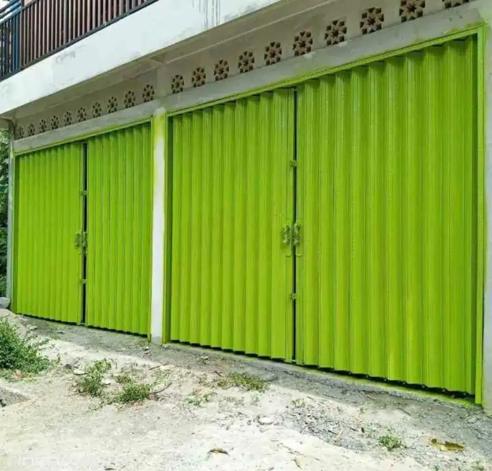 Pintu Rolling Door Folding Gate Pintu Ruko Kios dan Garasi Sliding