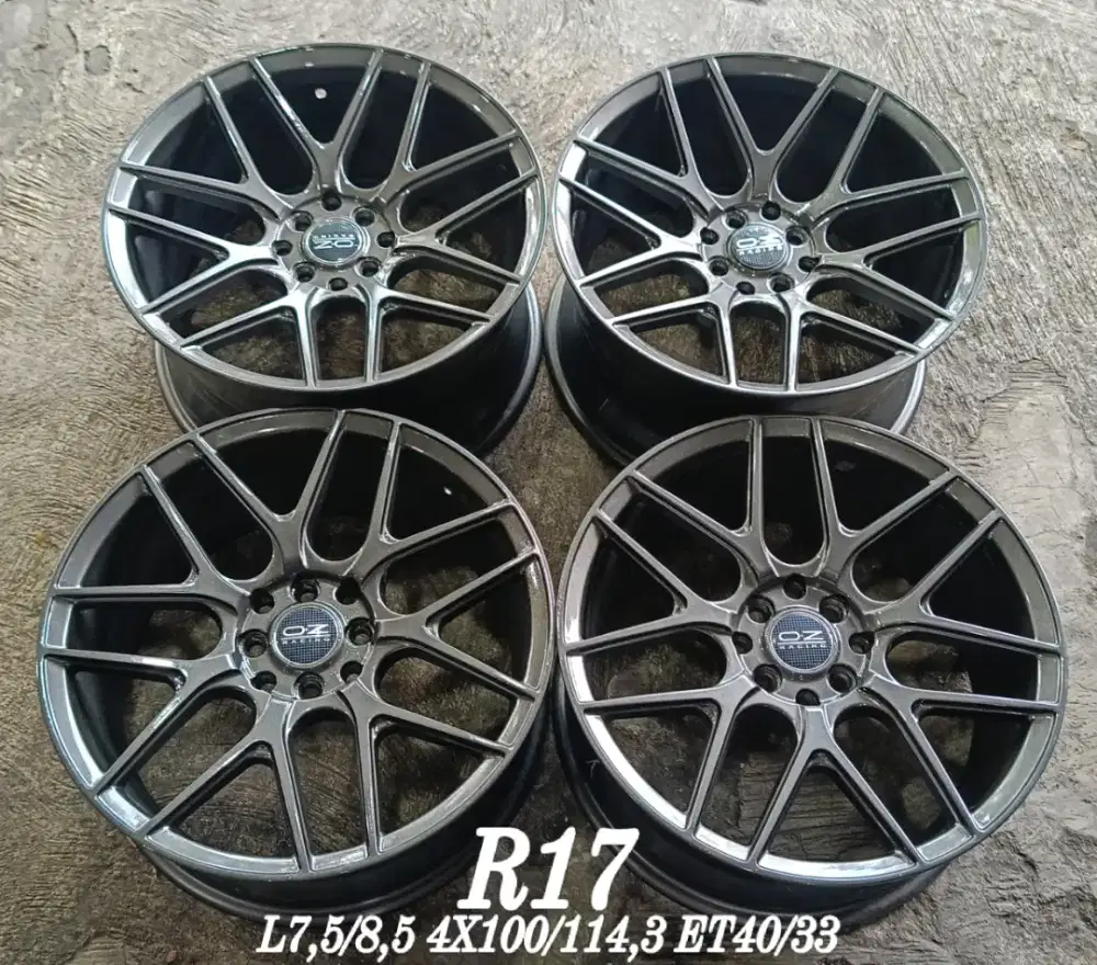 Jual velg HRE r17 4x100 4x114,3 mobilio jazz acanza xenia vios dll