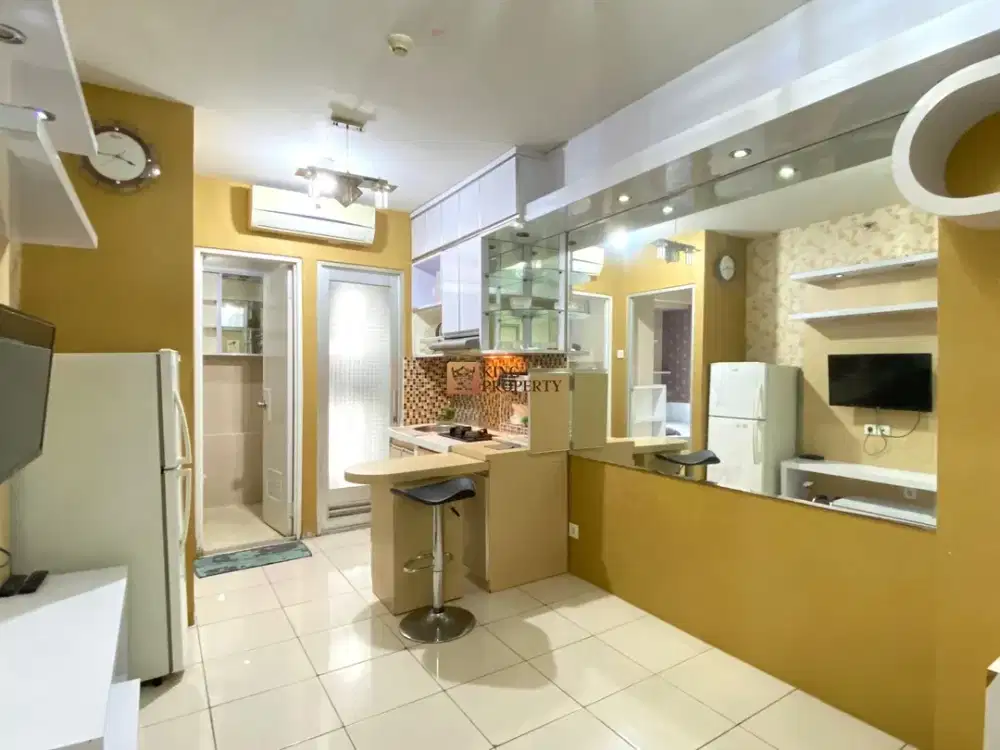 Best View Pool Favorit! 2BR 35m² Furnished Interior Green Bay Pluit Greenbay Dekat Mall