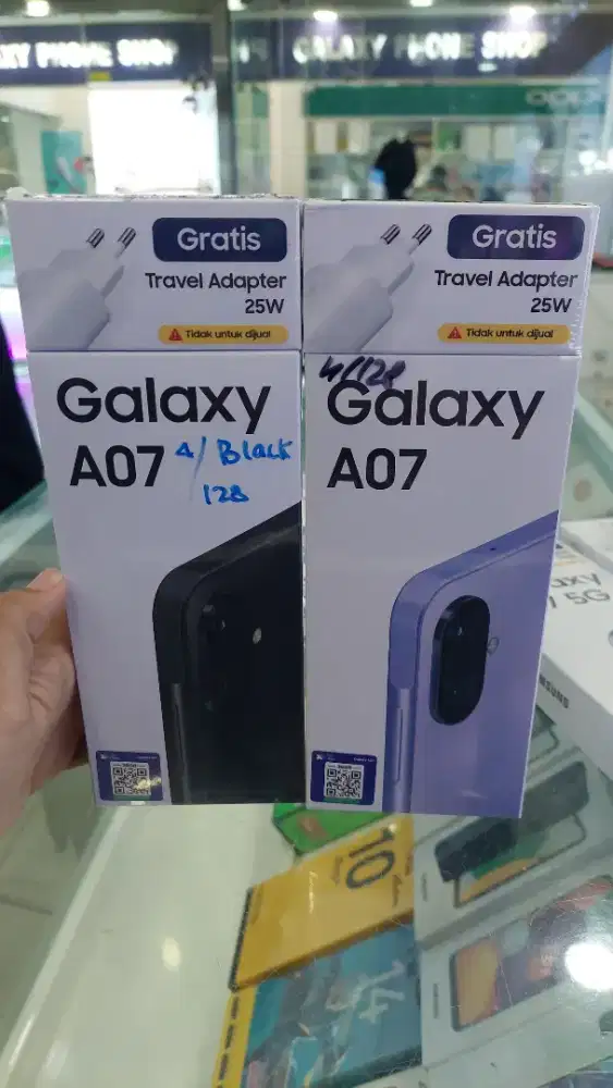 SAMSUNG A07 RAM 16(8+8)/256