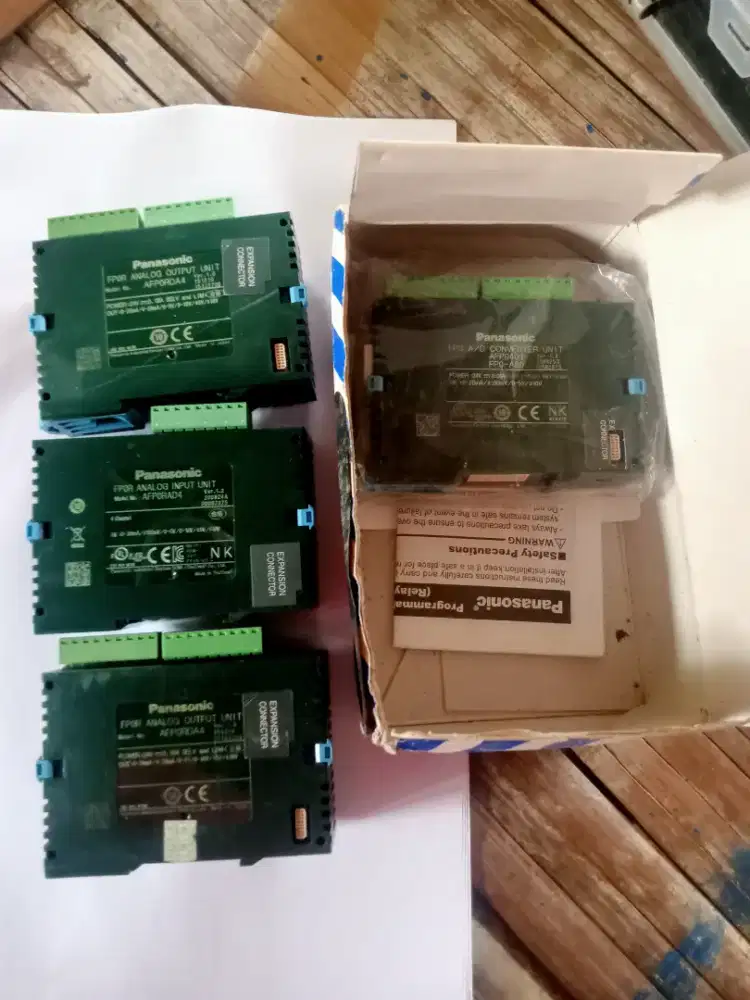 Analog output AFPORDA4 plc panasonic