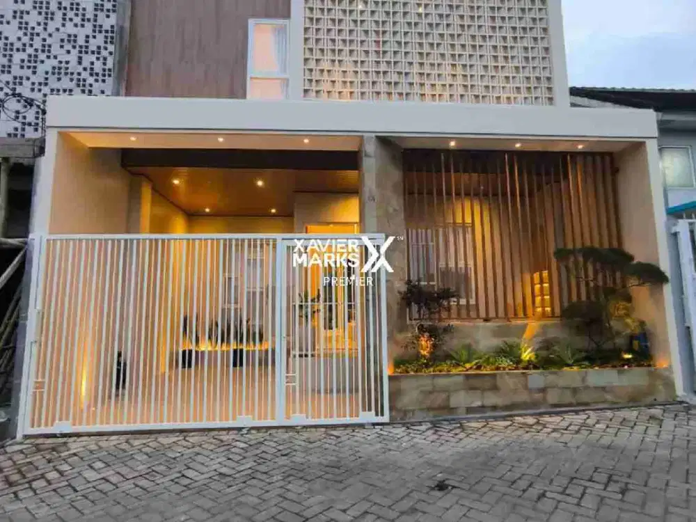 Dijual Rumah Modern Industrial 2Lantai Dekat Samsat Sukun Malang