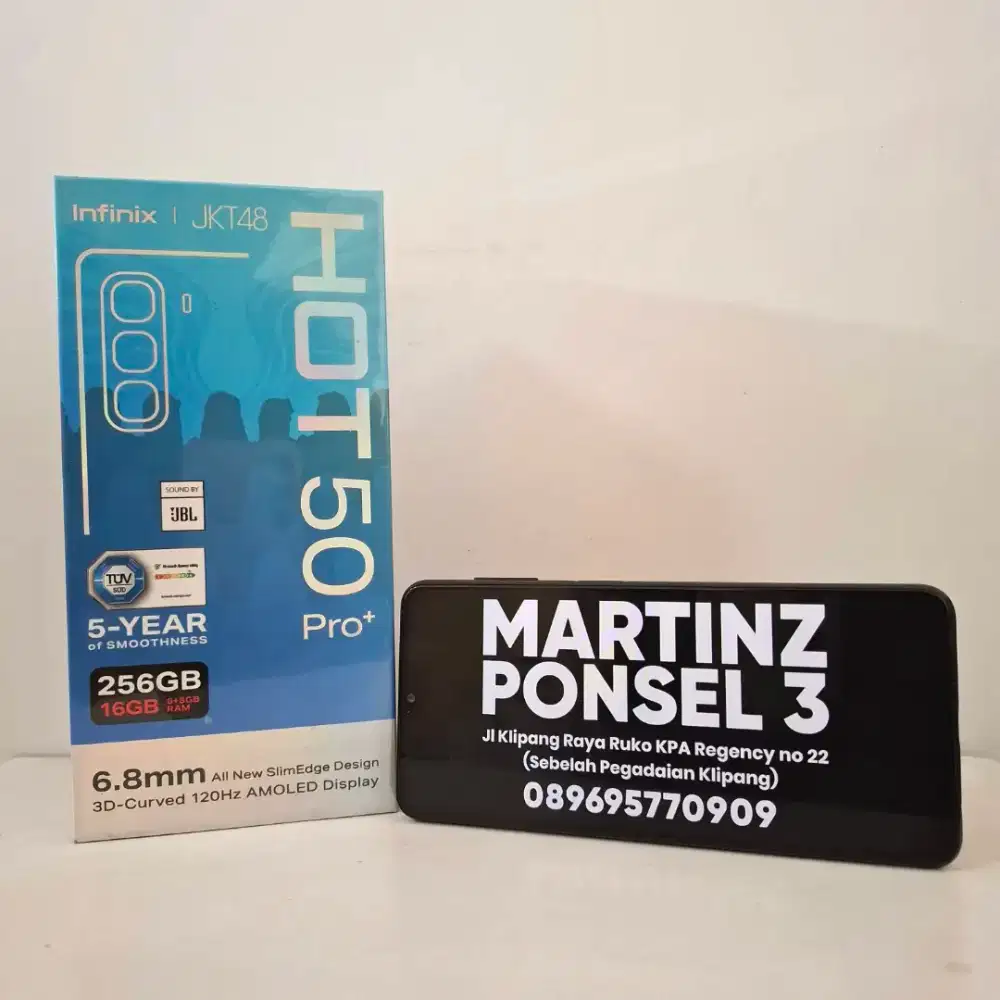 Infinix Hot 50 Pro Plus 8/256 Garansi resmi 1 Tahun