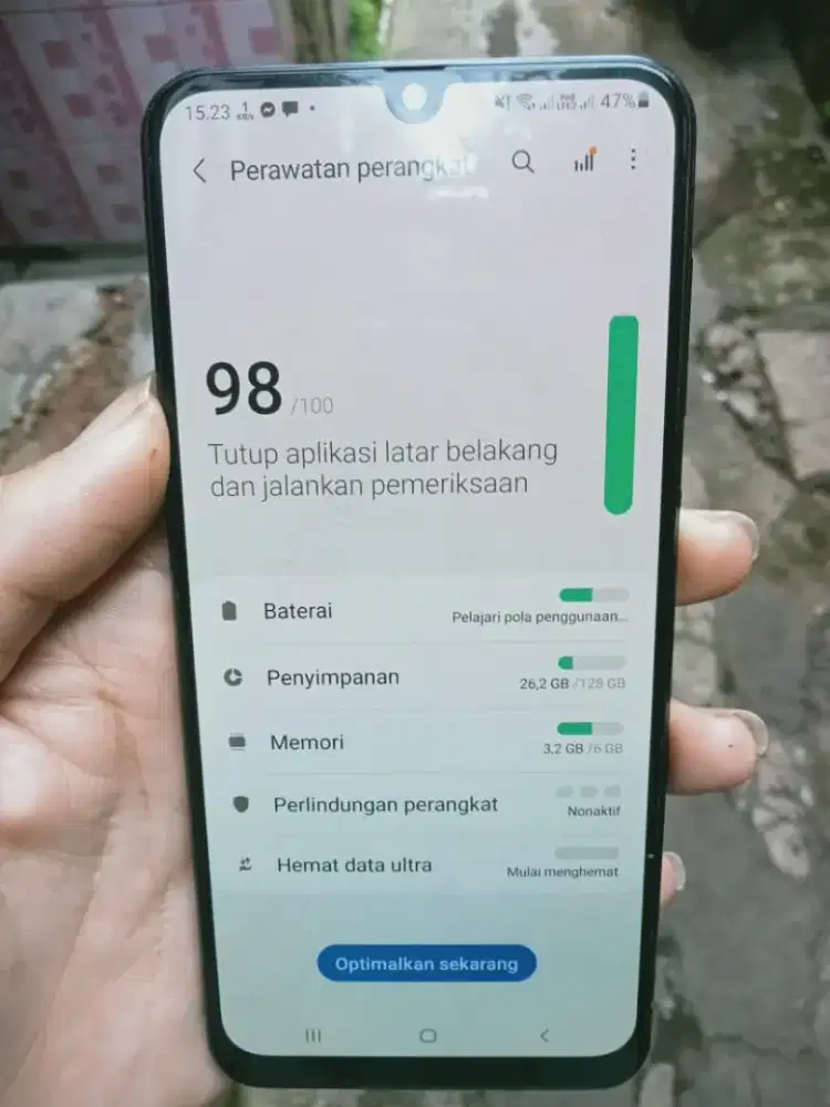samsung a50s super amoled 6/128 kel pecas no minus pemakean