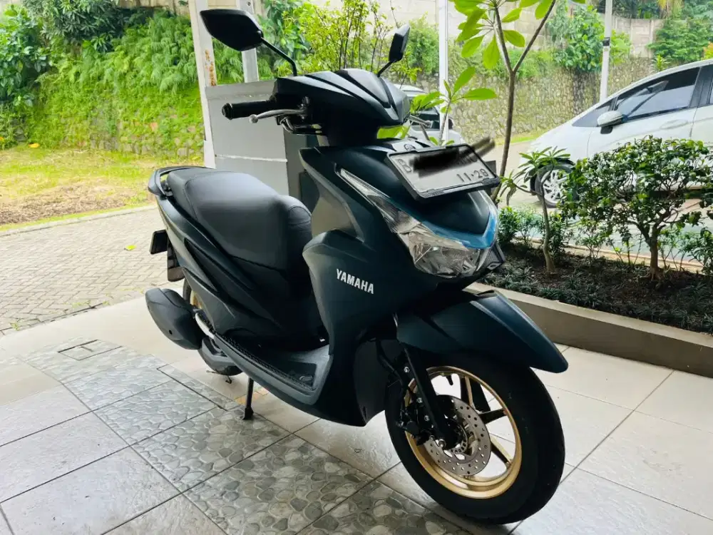Km 5.000 Yamaha Freego S Keyless 2023 Bln 11 Hijau Mulus 98% Jrg Pakai