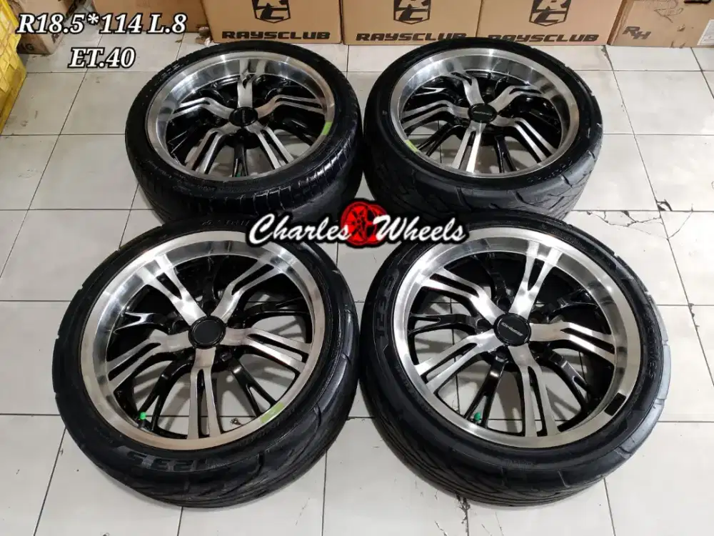 Jual velg rep amg r18 5x114,3 5x112