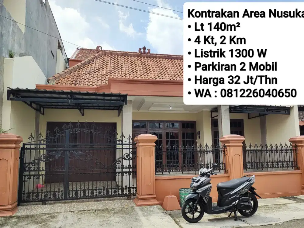 Sewa Rumah Area Nusukan, Dekat Sumber, Kadipiro, Banyuanyar