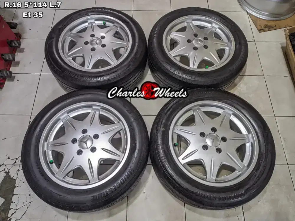 Jual velg compomotiv r16 5x114,3 5x112