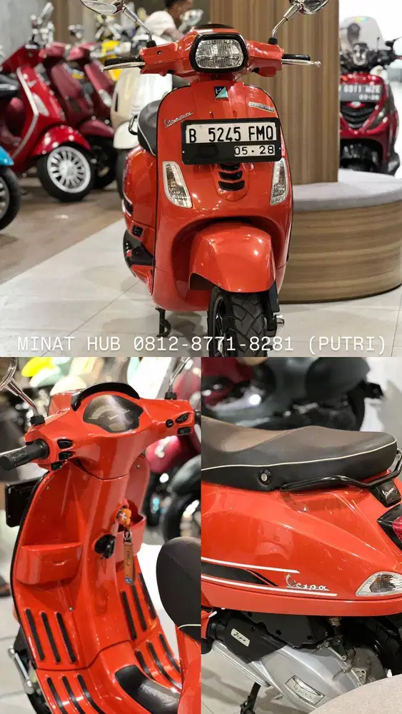 PIAGGIO VESPA S 125 IGET 2023 ORANGE