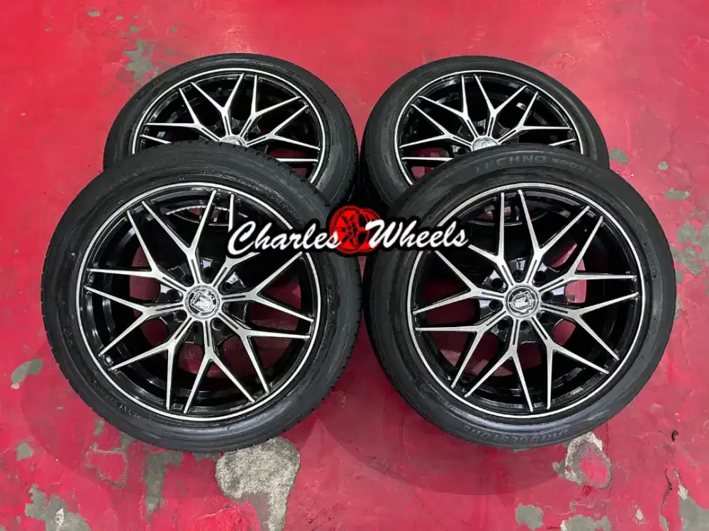 Jual velg milano r16 4x100 4x114,3