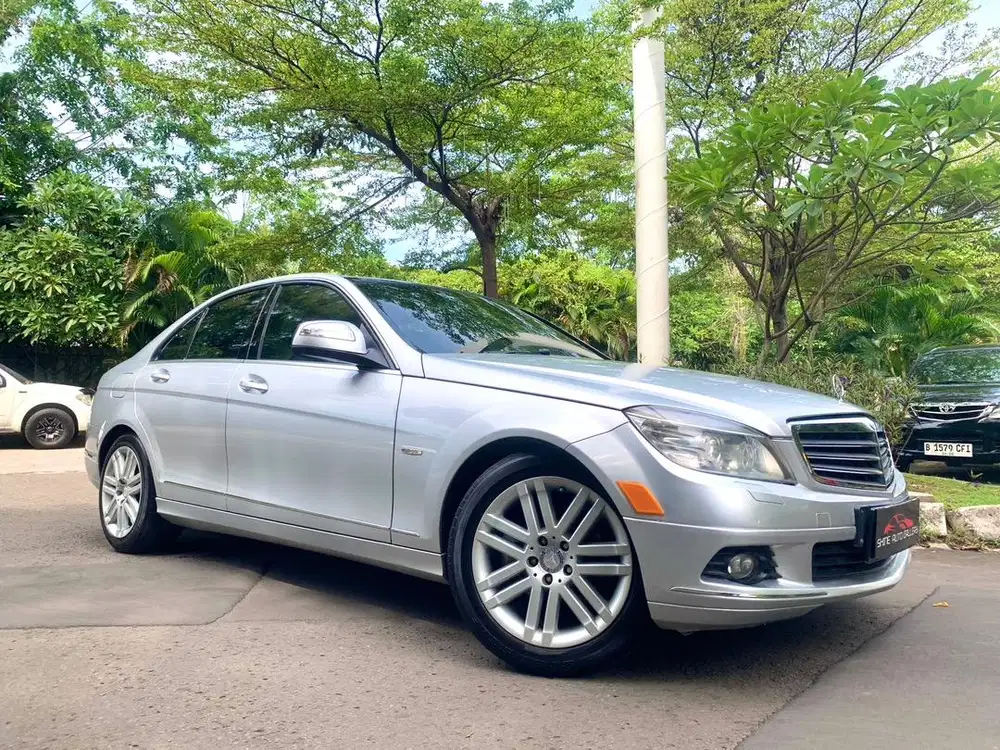 MERCEDES-BENZ C280 2010 SUNROOF SILVER ON BLACK Mercy C280 #mercyc280