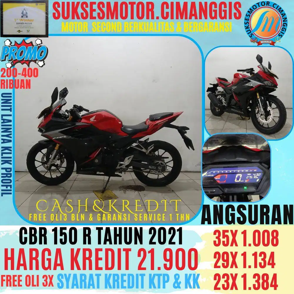 PROMO CBR 150 R CASHBACK UPTO 700RIBUAN TERMURAH FREE OLI 3 BLN