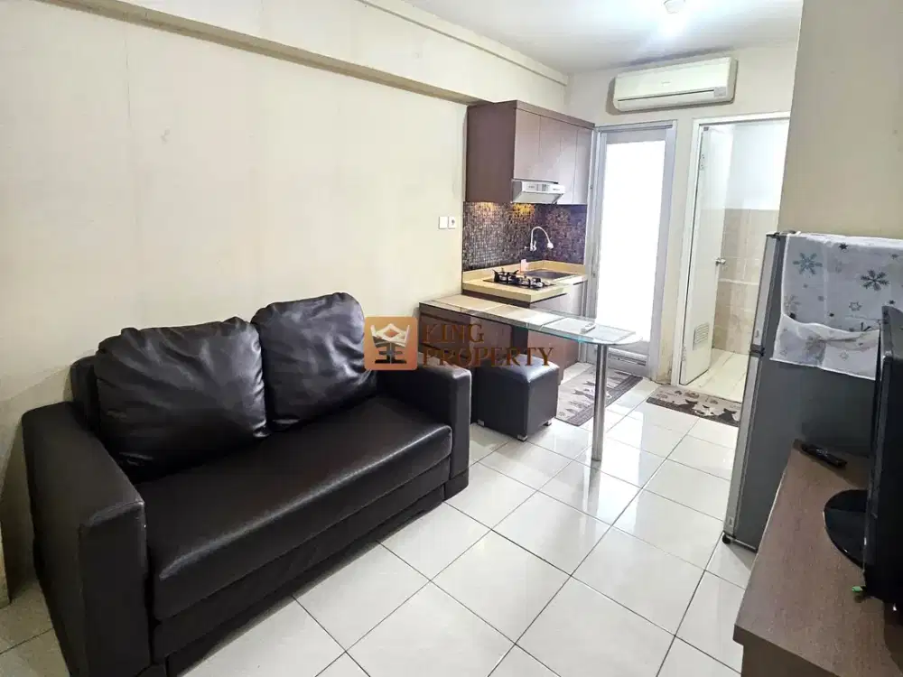 Nyaman & Praktis! 2BR 35m² Furnished Minimalis Lantai Rendah Green Bay Pluit Greenbay