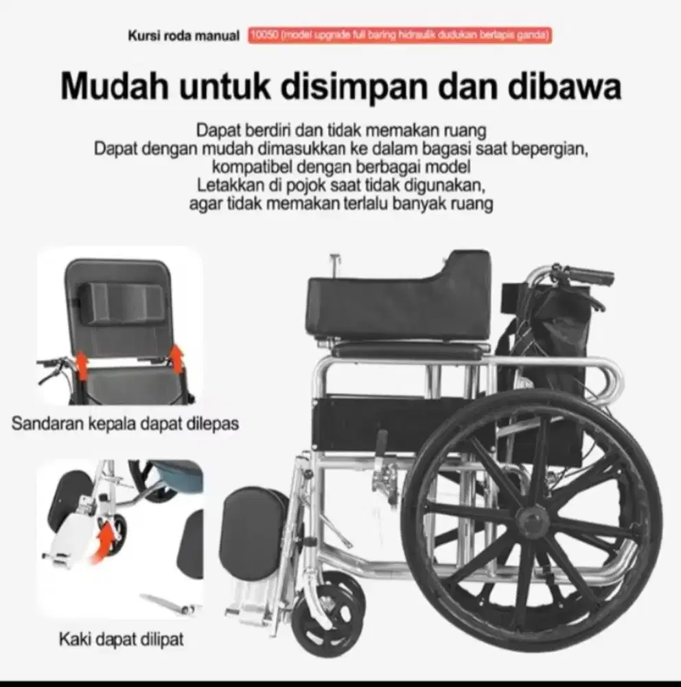 Kursi Roda Bekas Mulus