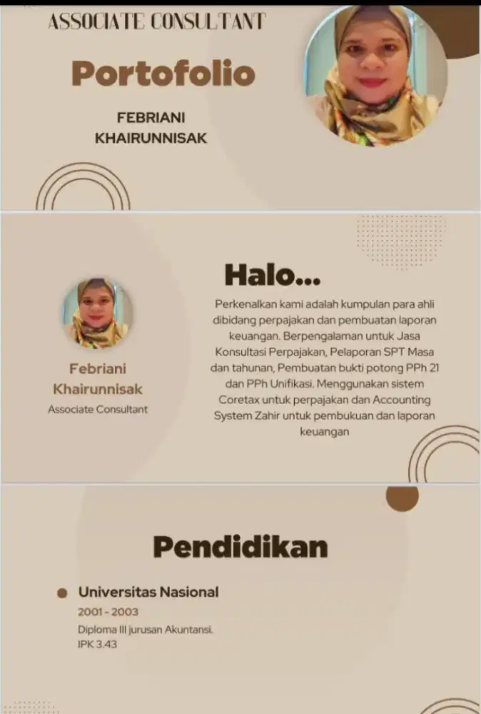 Jasa pembuatan laporan keuangan dan pajak
