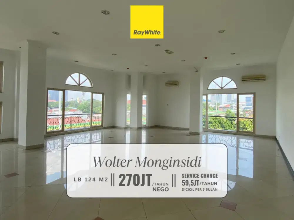 Disewakan Murah! Kantor/Tempat Usaha di Kebayoran Baru, Jkt Selatan