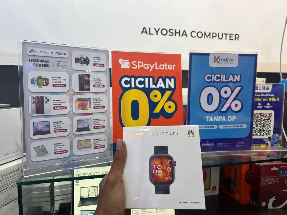 Gaya Hidup Premium Dimulai di Pergelangan. Huawei Watch Fit 4 Pro.