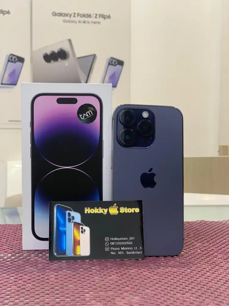 Iphone 14pro/256gb Deep purple ex ibox bh 86%