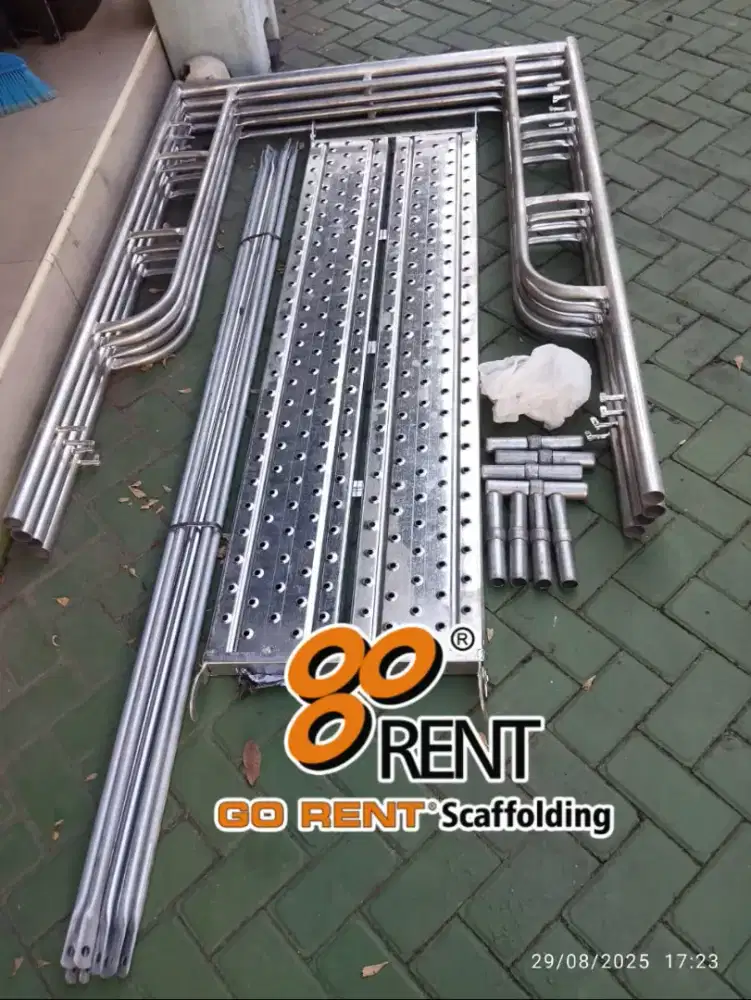 Jual sewa scaffolding, bekisting, pipa tubular dll