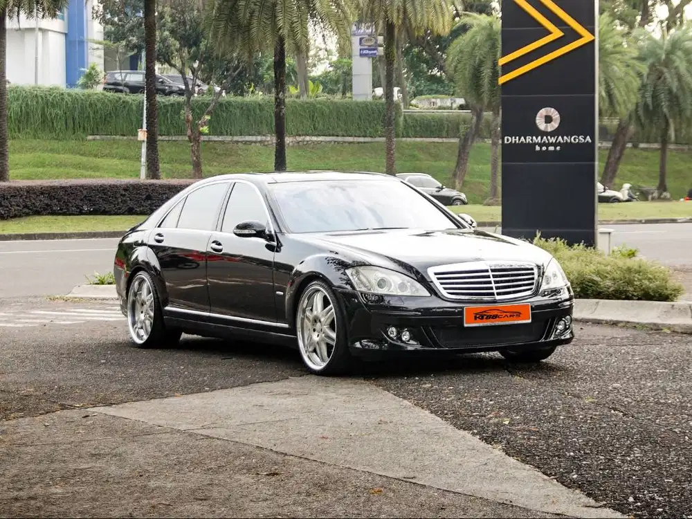 Mercedes Benz S300L Brabus Pack 2008 hitam matic