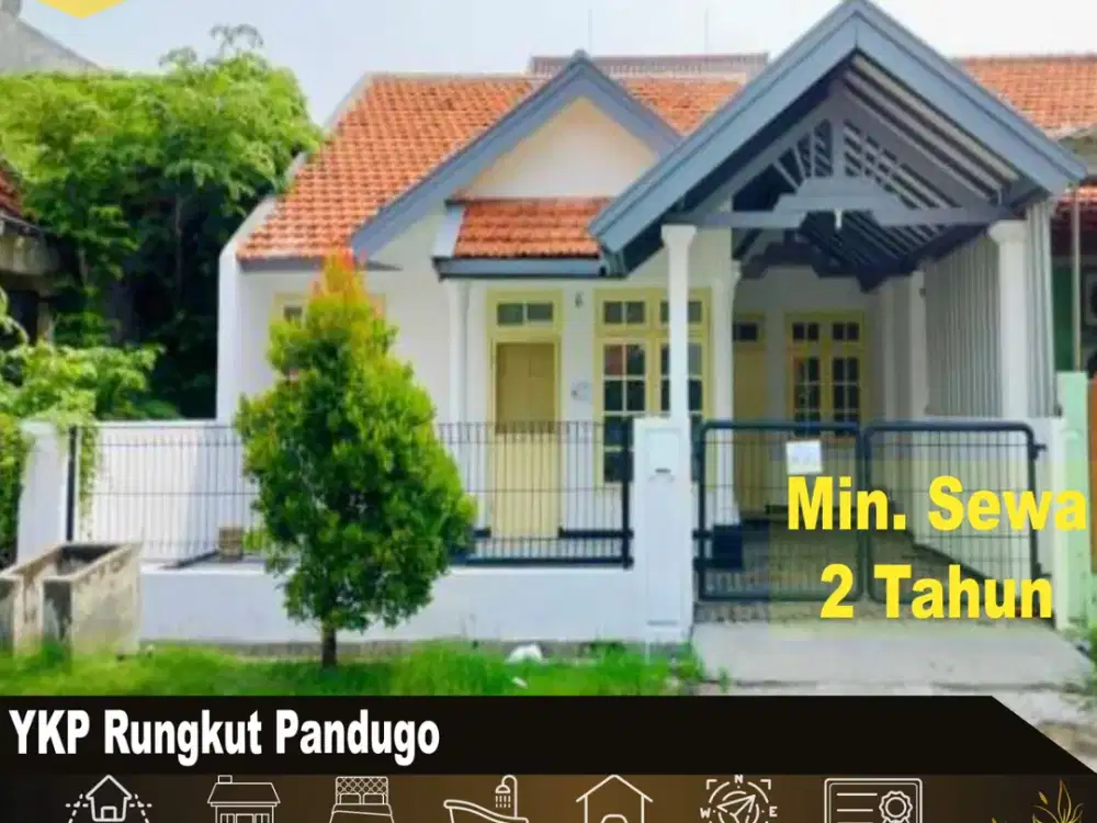 Disewakan Rumah YKP Rungkut Pandugo Surabaya