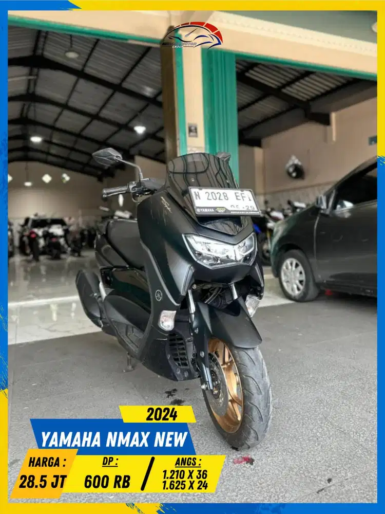 YAMAHA NMAX NEW 2024 LIKE NEW MASZEH HIKMAH MOTOR KEPUH