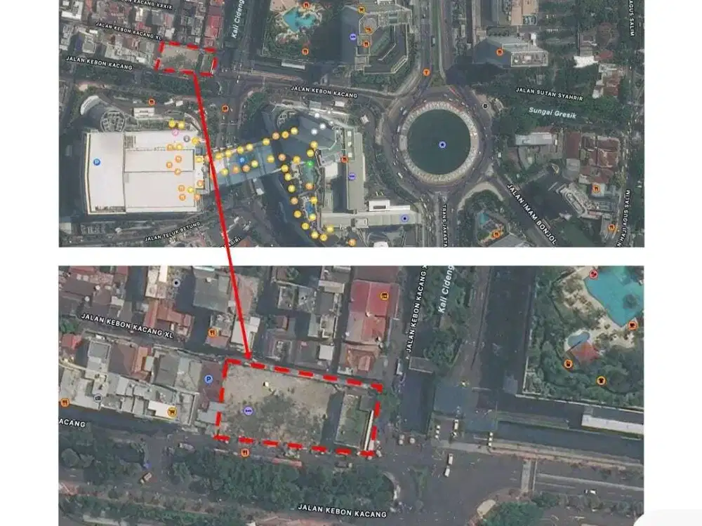 Jual Tanah Komersil Strategis Depan Grand Indonesia & Plaza Indonesia