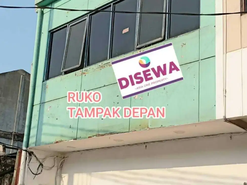 Ruko siap cuan di jalan raya ramai pondok kelapa