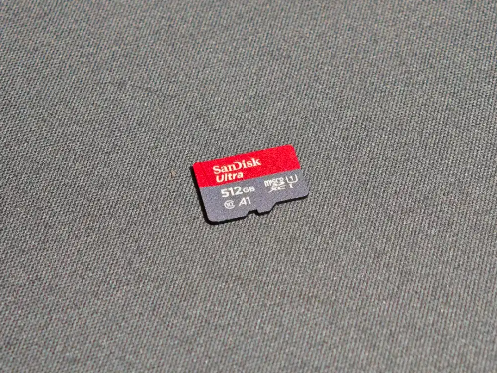 Sandisk microsd 512gb A1 class 10
