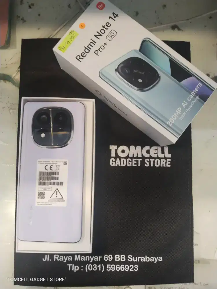 Redmi Note 14 pro+ 5G 12/512, Mulus Fullset