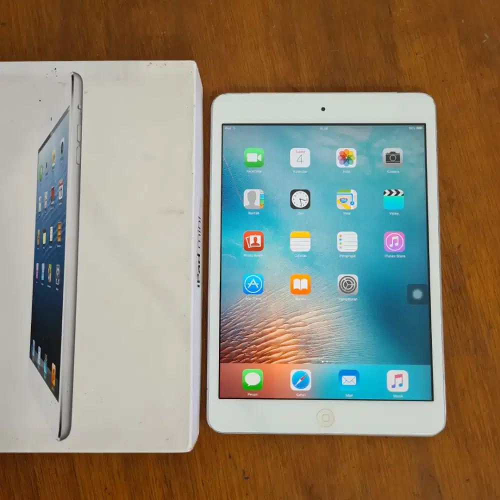 Ipad Mini 16gb Wifi A1454 Second Mulus Lengkap