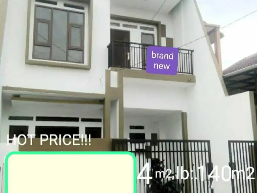 Rumah baru siap huni tidak banjir di bji