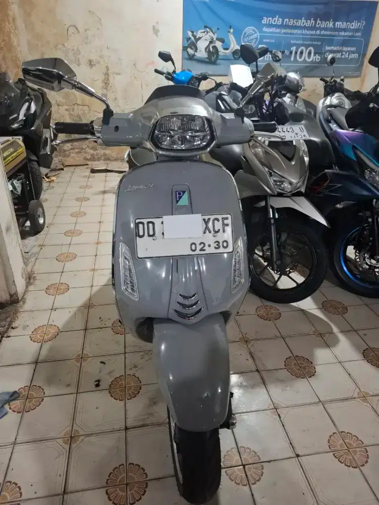 Vespa Sprint abs 155cc 2025 abu-abu
