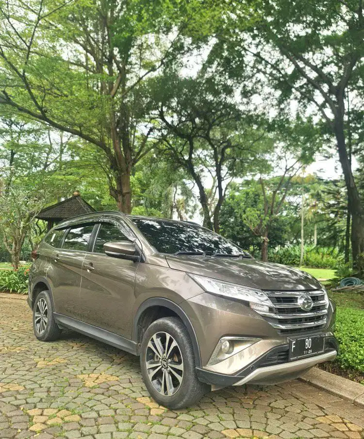 Terios R 2021 a/t F genap bogor pjk nov 2026 km 46rb coklat met