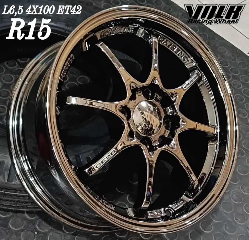 Jual velg  r15 4x100 4x114,3 agya avanza xenia livina brio dll
