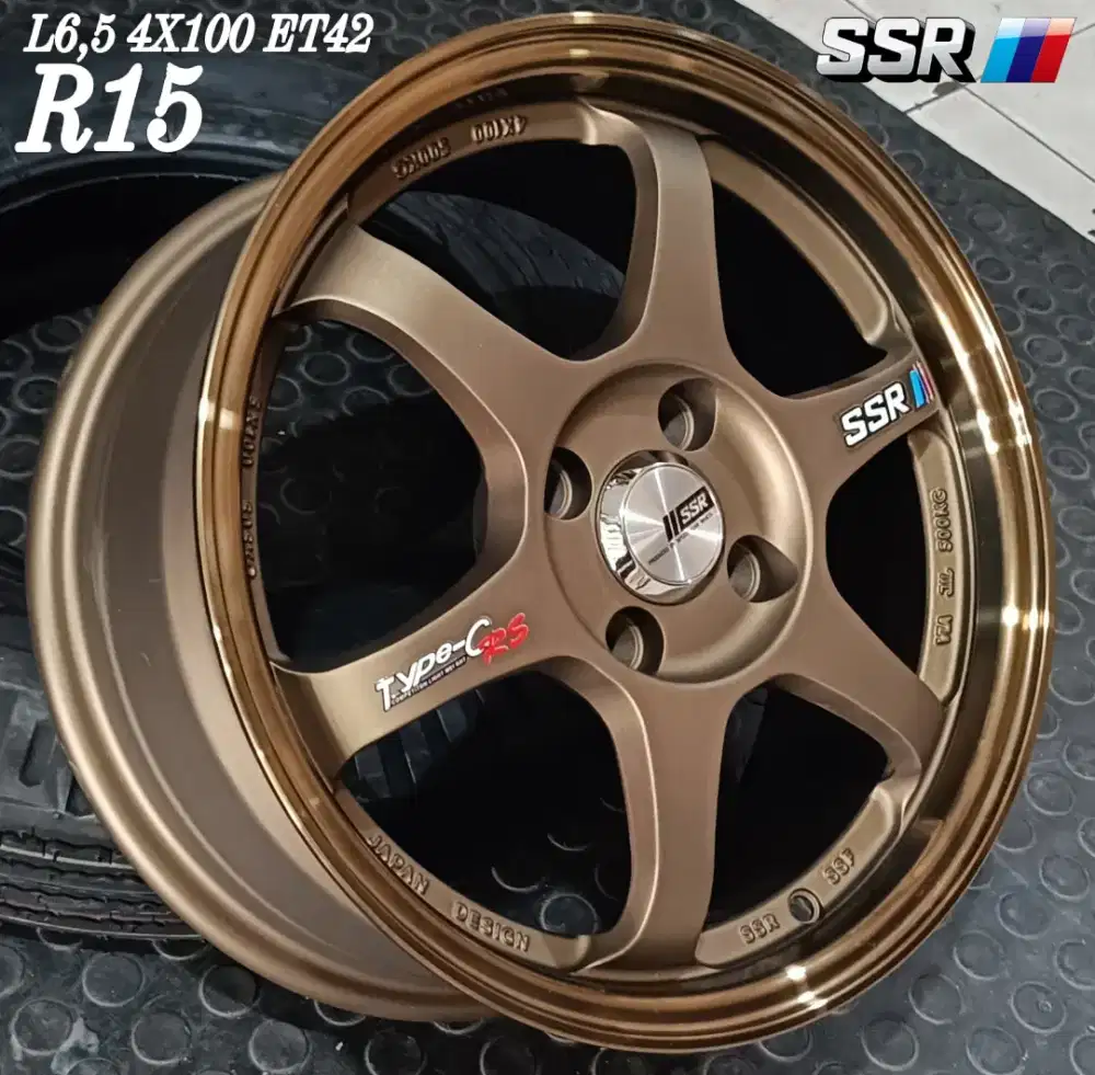 Jual velg te37 r15 4x100 4x114,3 agya avanza xenia livina brio dll