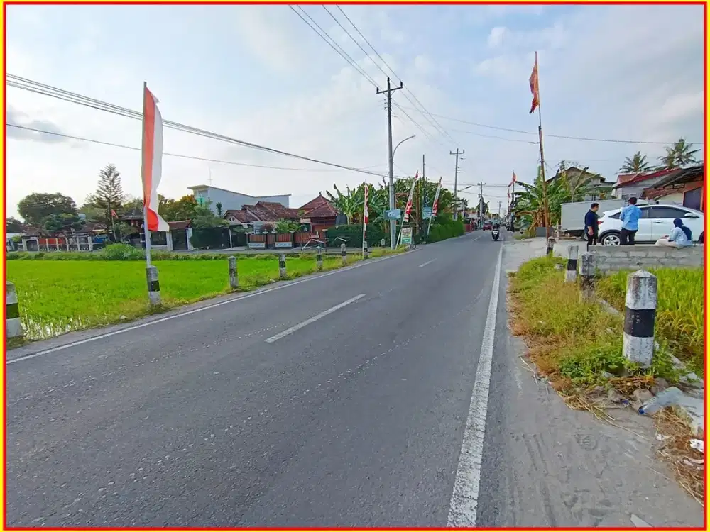 LARIS : Kavling View Sawah Dekat Dowa Godean, SHM P