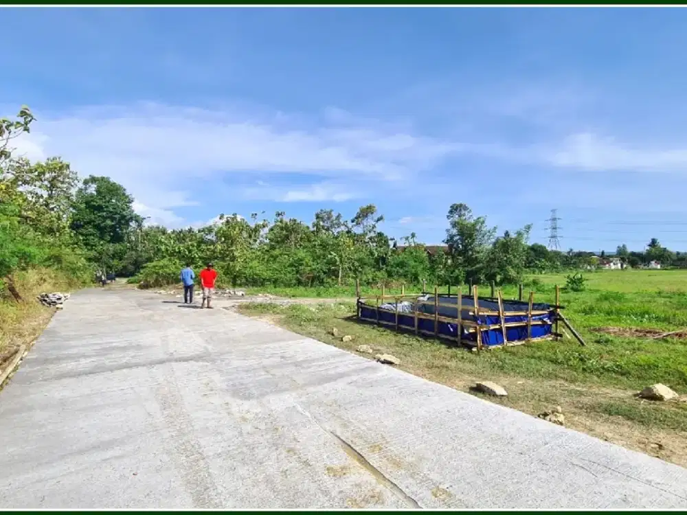 Tanah Murah Dekat Pasar Seni Gabusan, SHM