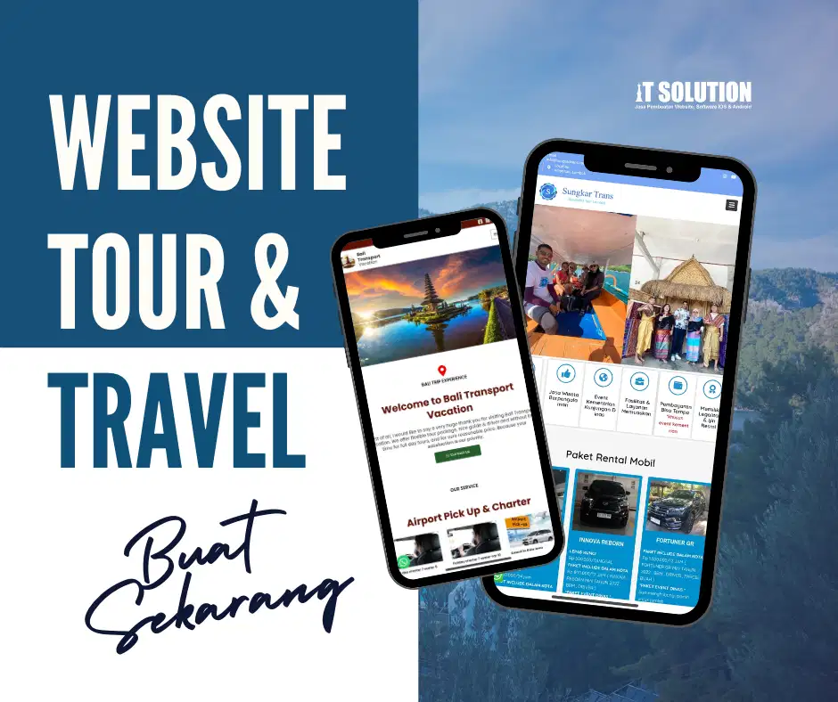 Jasa Pembuatan Website Tour & Travel – Profesional & Responsif
