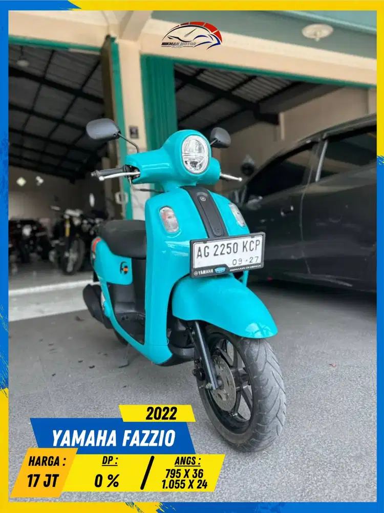 YAMAHA FAZZIO 2022 MONGGO PANTAU MASZEHH HIKMAH MOTOR KEPUH