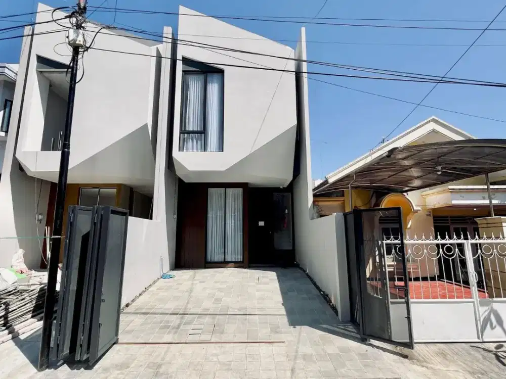 For Sale Rumah Modern Industrial Selangkah Ke Mulyosari Surabaya