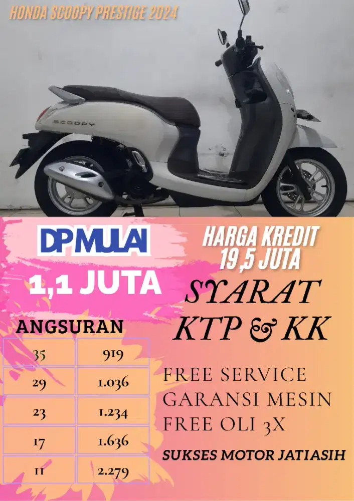 HONDA SCOOPY PRESTIGE 2024