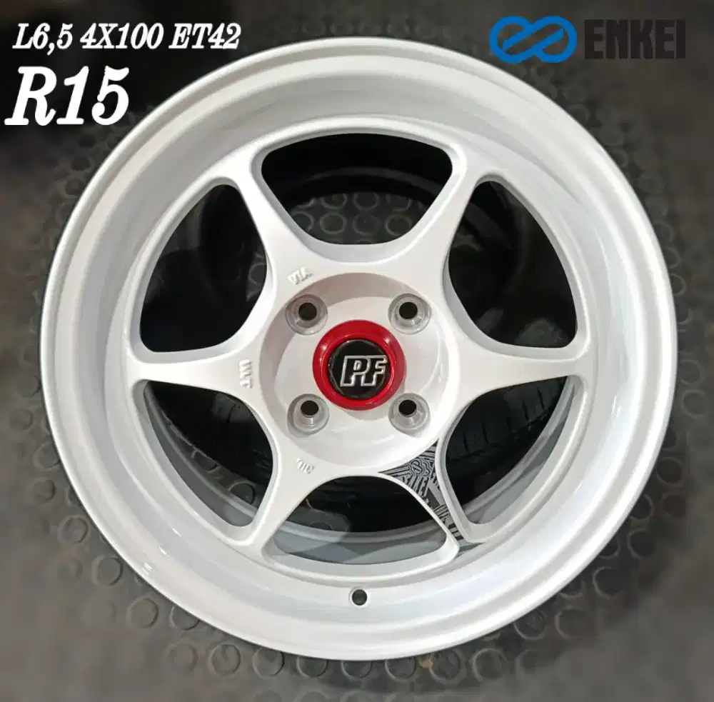 Jual velg te37 r15 4x100 4x114,3 agya avanza xenia livina brio dll