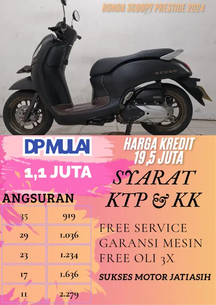 HONDA SCOOPY PRESTIGE 2024