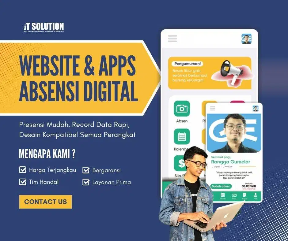Pembuatan Aplikasi Absensi Profesional