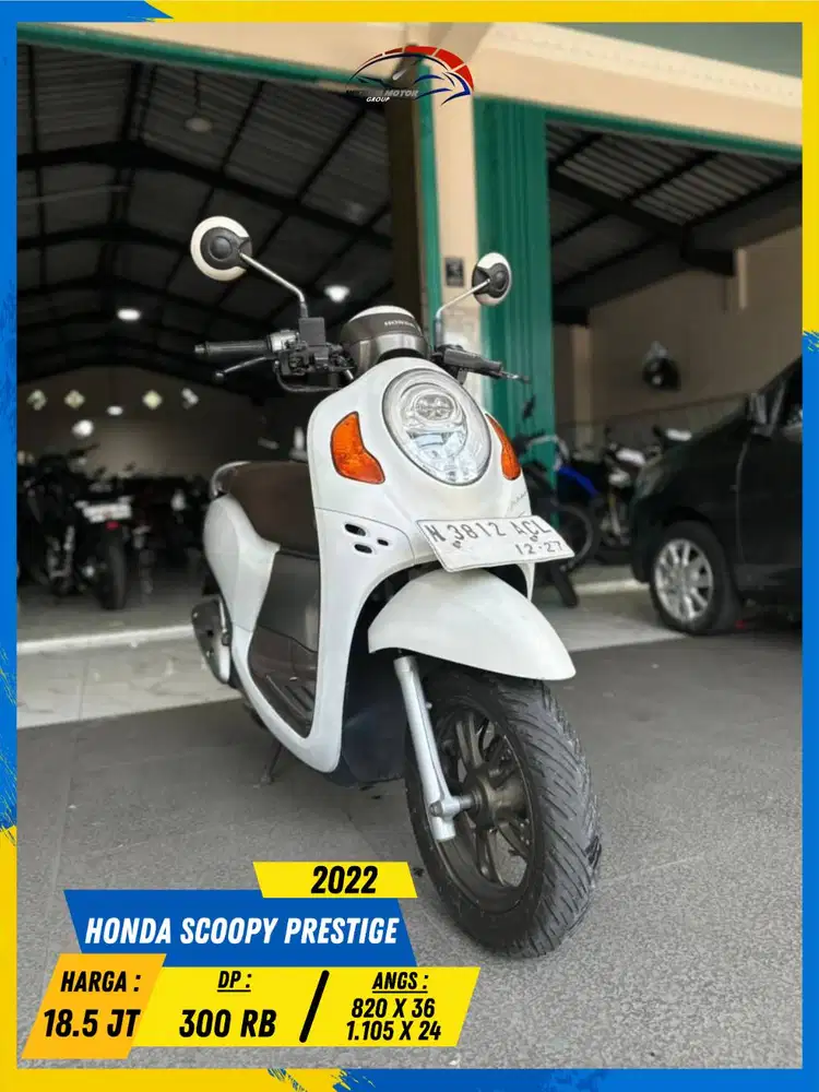 HONDA SCOOPY PRESTIGE 2022 MONGGO GAS POLL HIKMAH MOTOR KEPUH